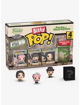 Funko Parks And Recreation Bitty Pop! Andy Dwyer & More Vinyl Figure Set, , hi-res
