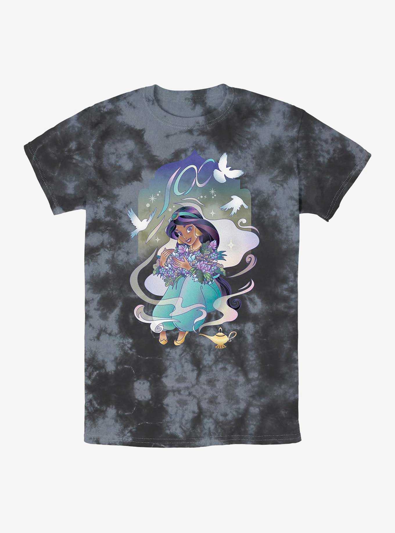 Disney100 Jasmine Hundred Years Tie-Dye T-Shirt, , hi-res