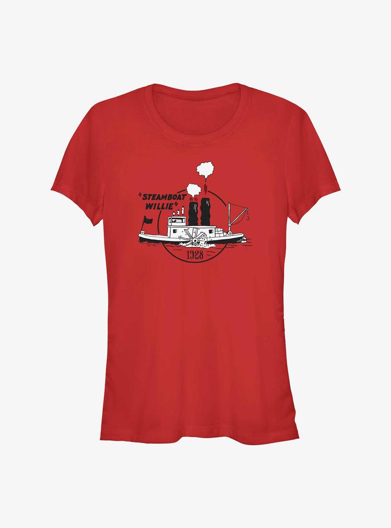 Disney100 Steamboat Willie Girls T-Shirt, , hi-res