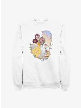 Disney100 Beauty and the Beast Belle Hundred Years Sweatshirt, , hi-res