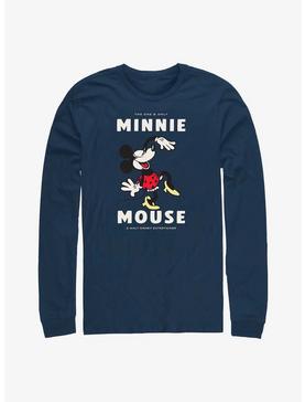 Disney100 Entertainer Minnie Mouse Long-Sleeve T-Shirt, , hi-res