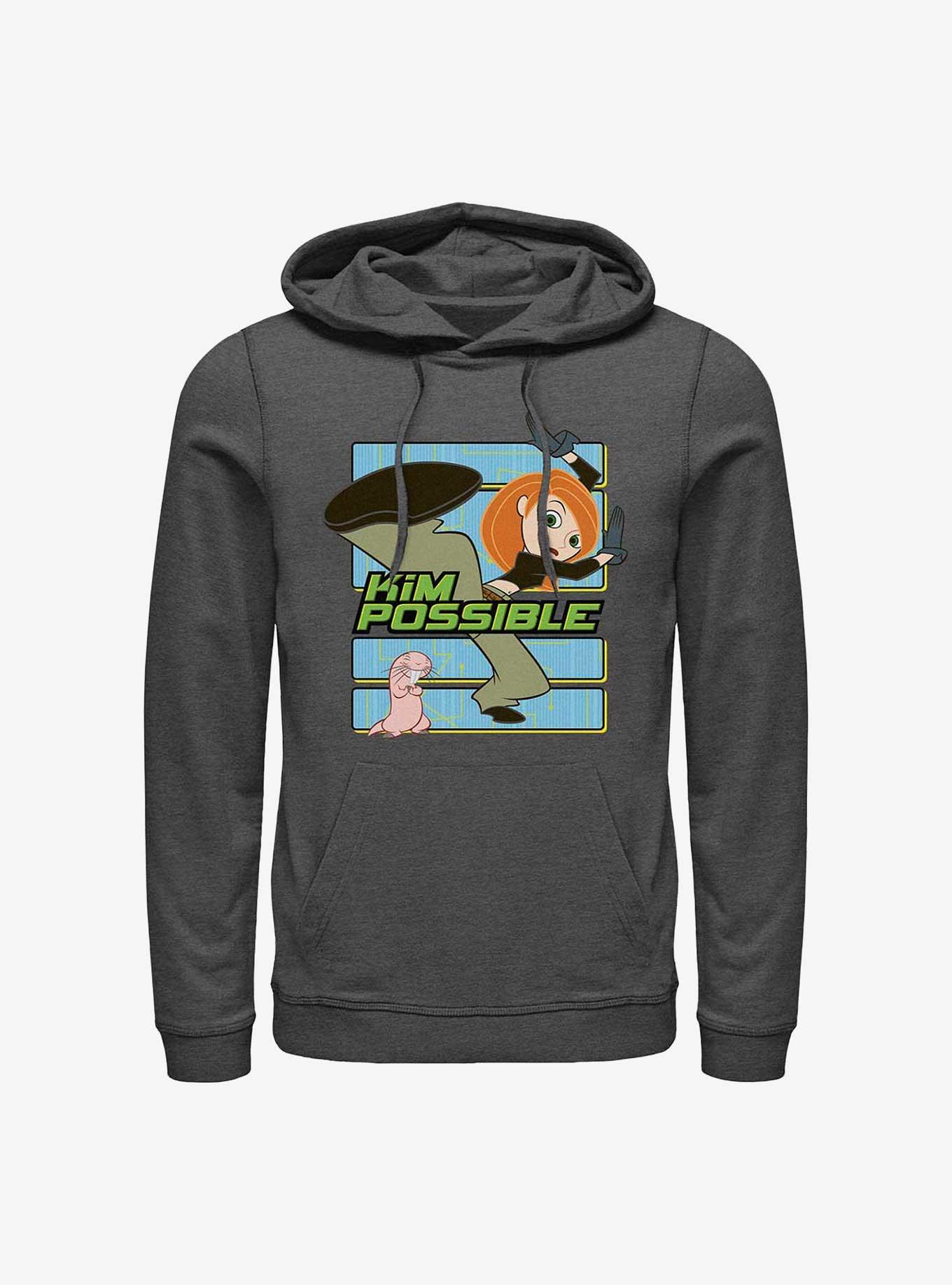 Disney Kim Possible Kim and Rufus Hoodie, , hi-res