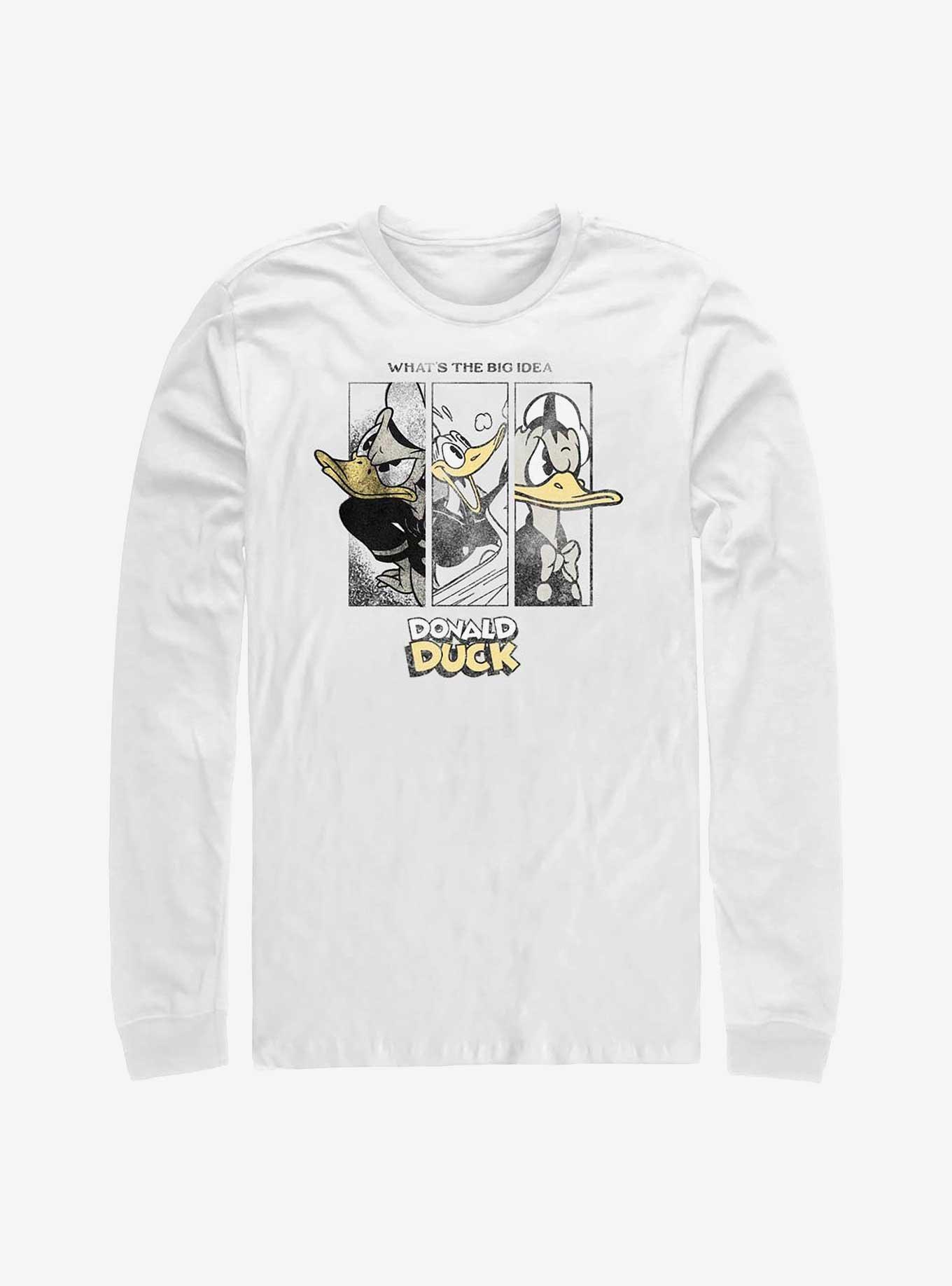 Disney100 Donald Duck What's The Big Idea Long-Sleeve T-Shirt, , hi-res