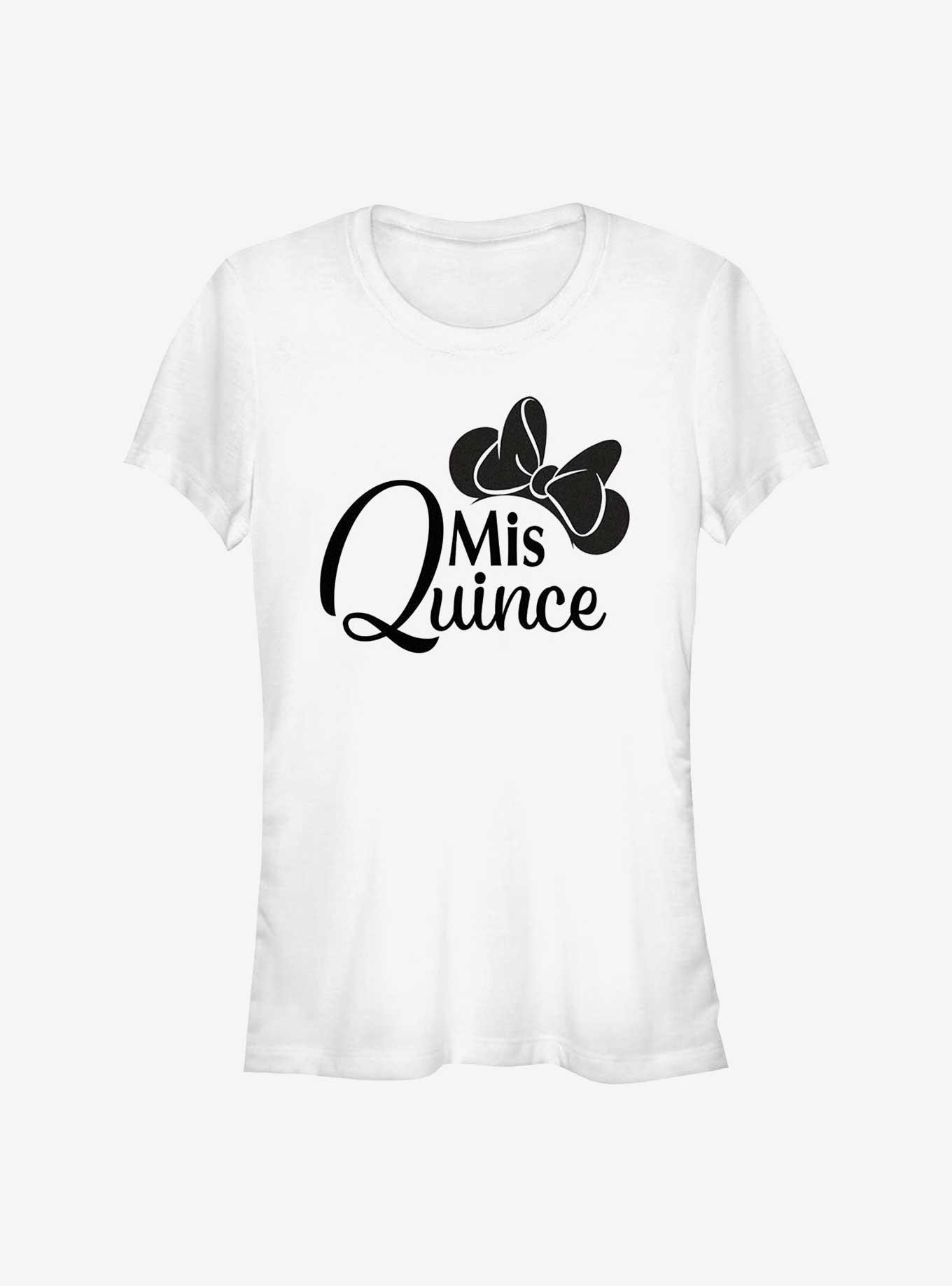 Disney Minnie Mouse Miss Quince Girls T-Shirt, WHITE, hi-res