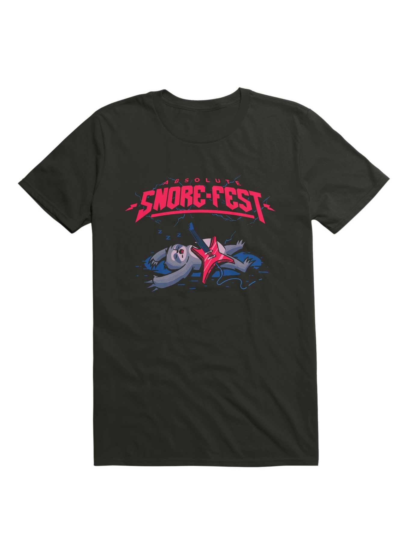 Absolute Snore Fest T-Shirt, BLACK, hi-res