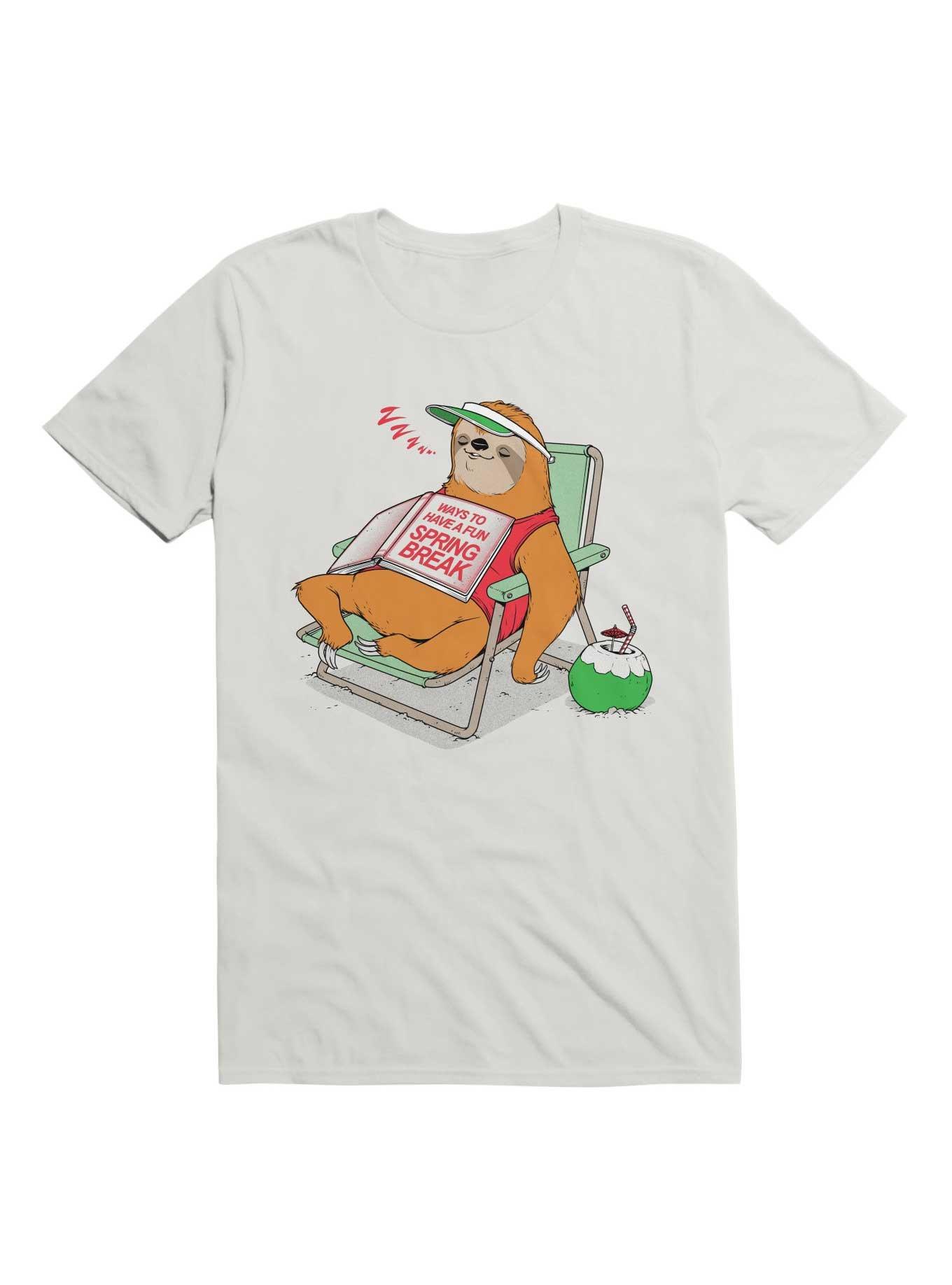Ways To Have A Fun Spring Break T-Shirt, WHITE, hi-res