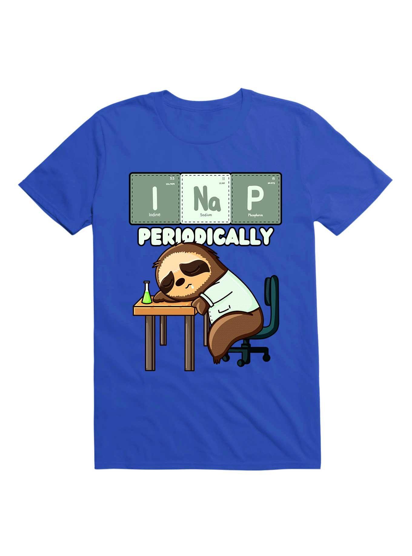 I Nap Periodically Sloth T-Shirt, , hi-res