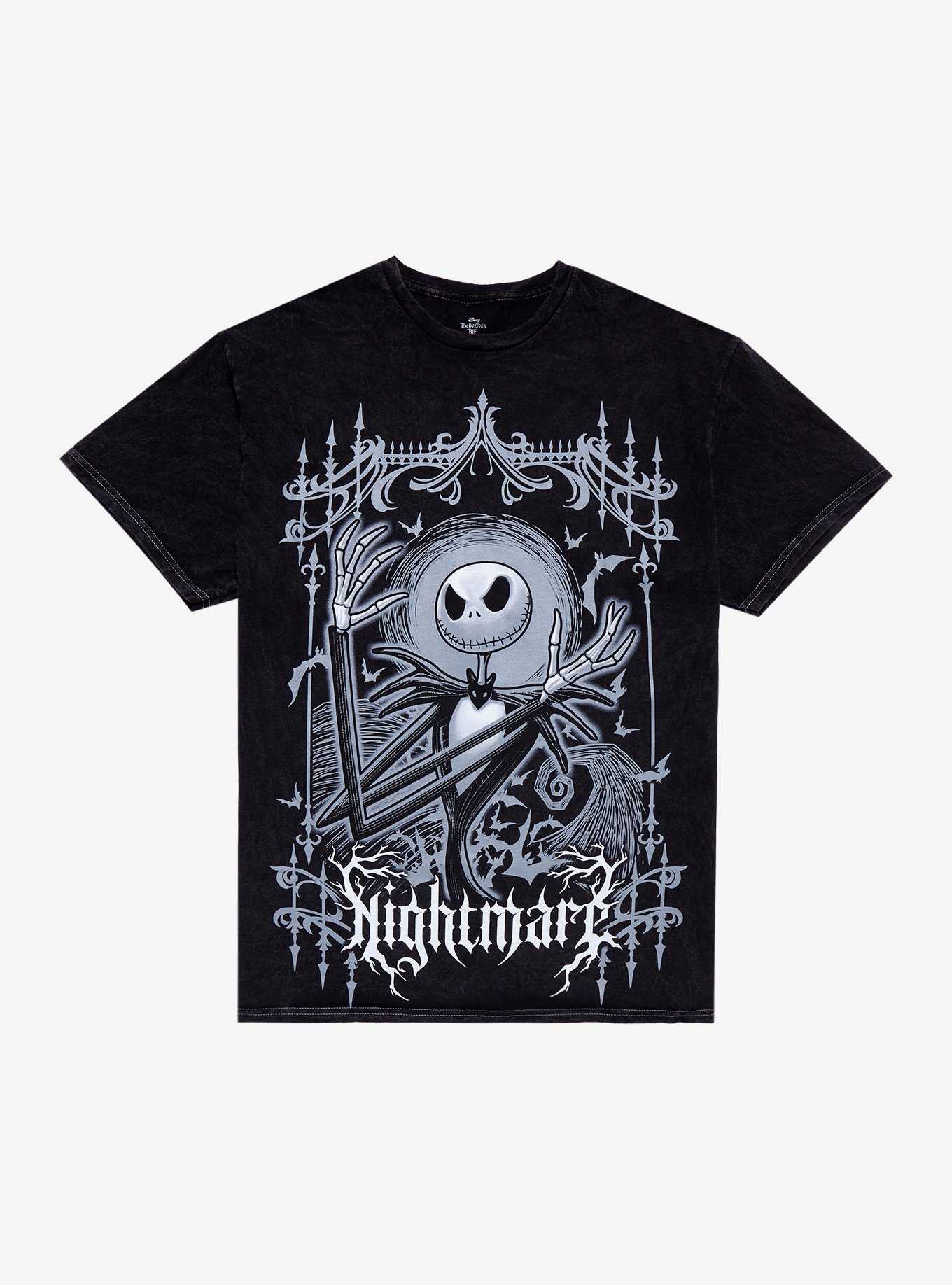 The Nightmare Before Christmas Jack Mineral Wash T-Shirt, , hi-res