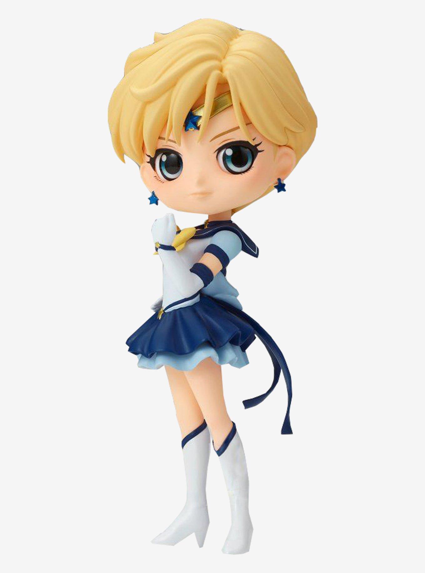 Banpresto Sailor Moon Cosmos Q Posket Eternal Sailor Uranus Figure (Ver. B), , hi-res
