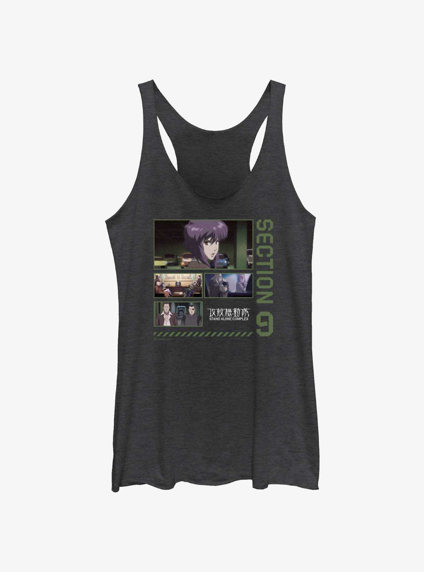 Ghost in the Shell Section 9 Collage Girls Tank, , hi-res