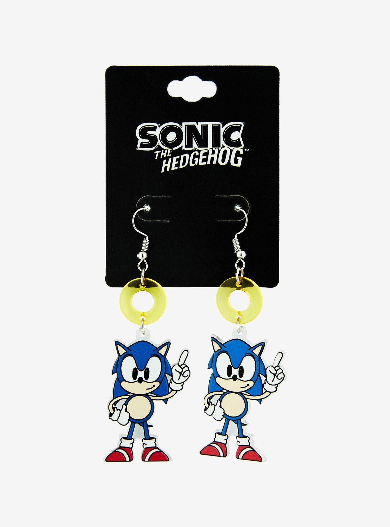  Speedy Sonic - Classic Sonic The Hedgehog Collectible Pin :  Clothing, Shoes & Jewelry