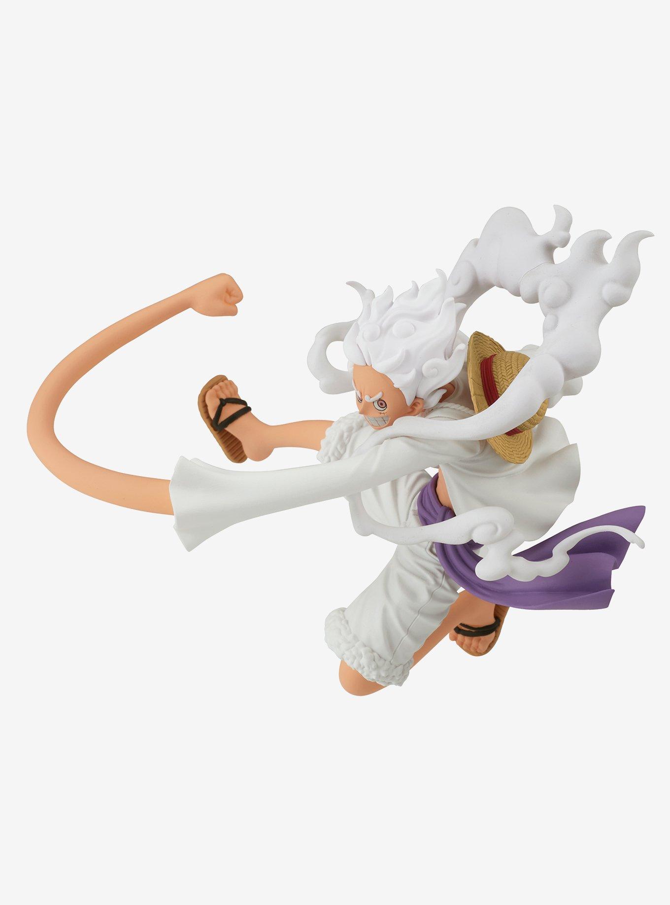 Banpresto One Piece Monkey D. Luffy Gear Five Battle Record Collection Figure, , hi-res