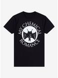 My Chemical Romance Bat Boyfriend Fit Girls T-Shirt, BLACK, hi-res
