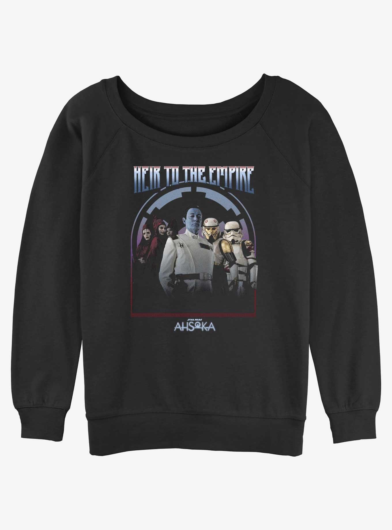 Star Wars Ahsoka Grand Admiral Thrawn Heir To The Empire Girls Slouchy Sweatshirt, , hi-res