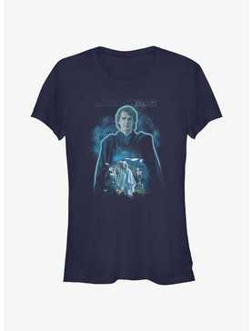 Star Wars Ahsoka Anakin Force Ghost Girls T-Shirt Hot Topic Web Exclusive, , hi-res