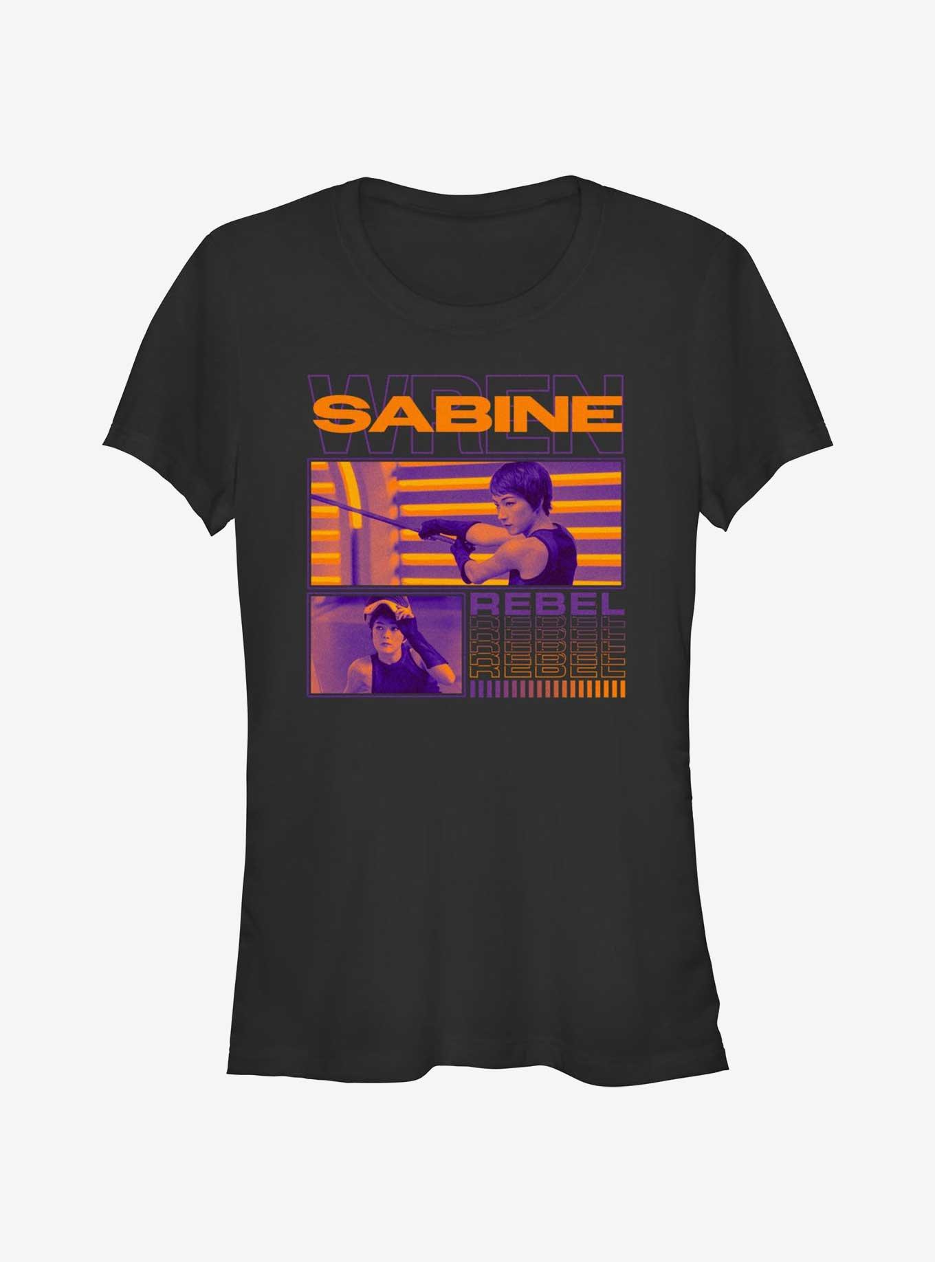 Star Wars Ahsoka Sabine Wren Rebel Girls T-Shirt, , hi-res
