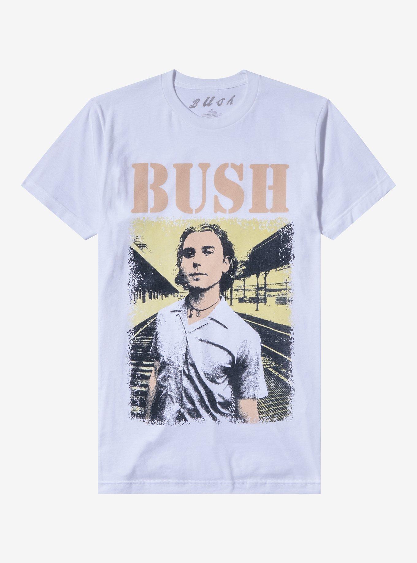 Bush Gavin Rossdale Pastel Boyfriend Fit Girls T-Shirt