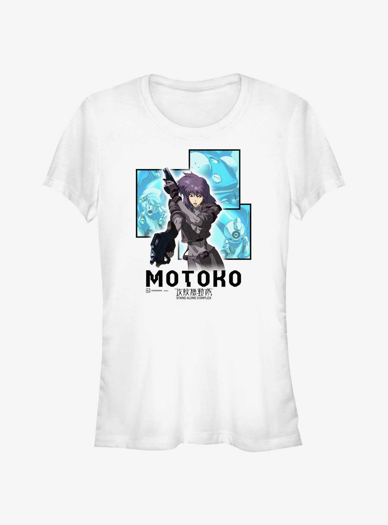 Ghost in the Shell Major Motoko Portrait Girls T-Shirt, , hi-res