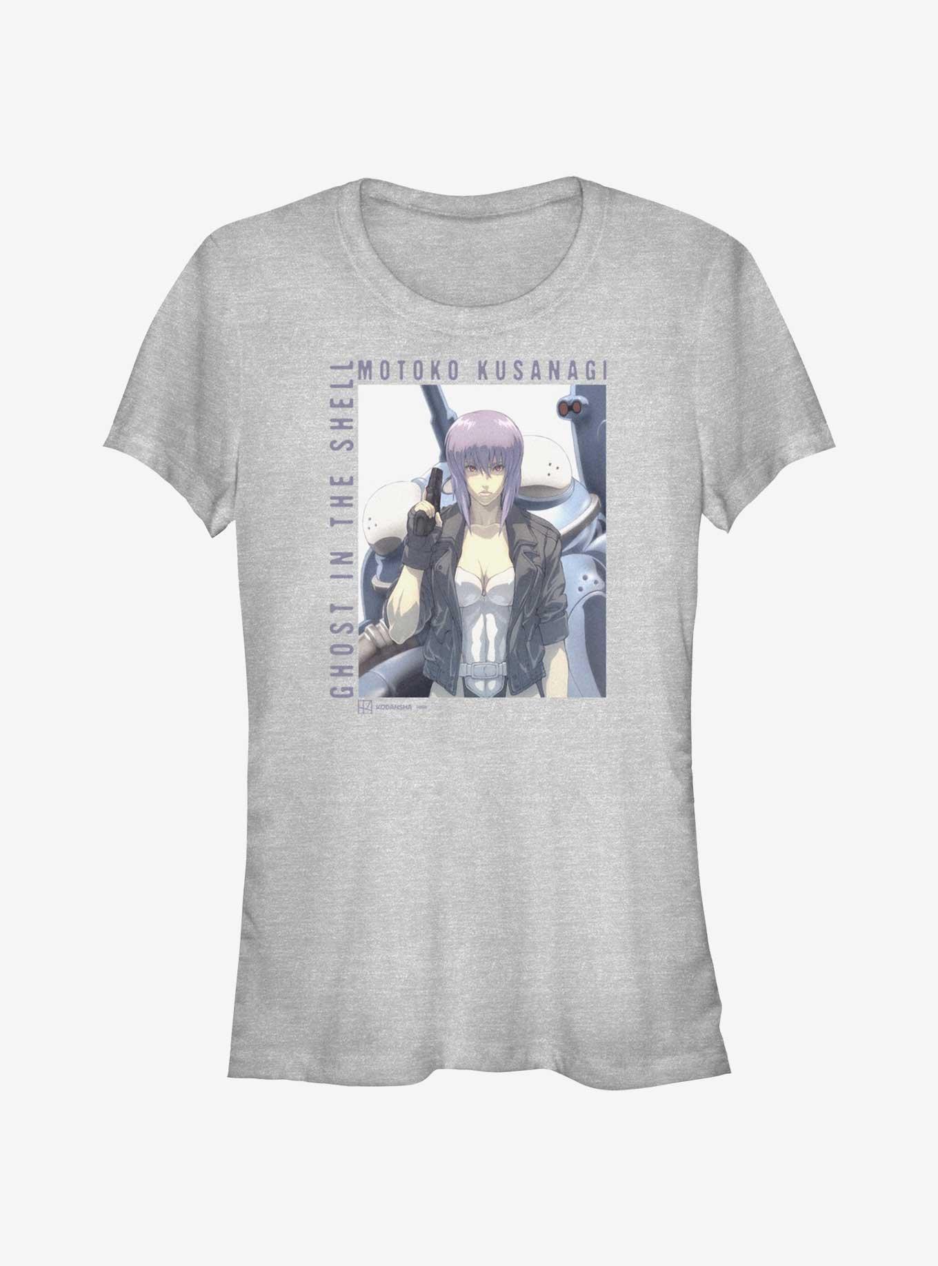 Ghost in the Shell Motoko Kusanagi Poster Girls T-Shirt, , hi-res