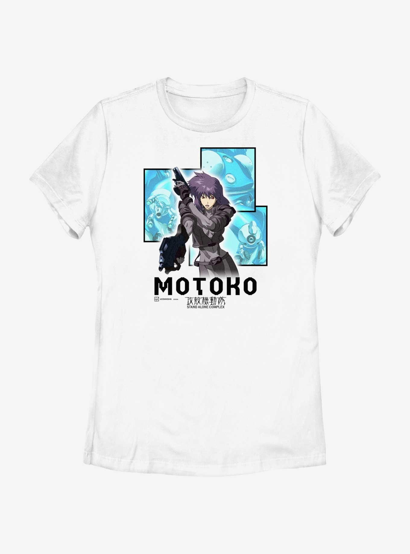 Ghost in the Shell Major Motoko Portrait Womens T-Shirt, , hi-res