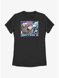 Ghost in the Shell Section 9 Team Womens T-Shirt, BLACK, hi-res