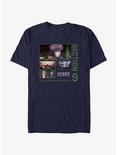 Ghost in the Shell Section 9 Collage T-Shirt, NAVY, hi-res