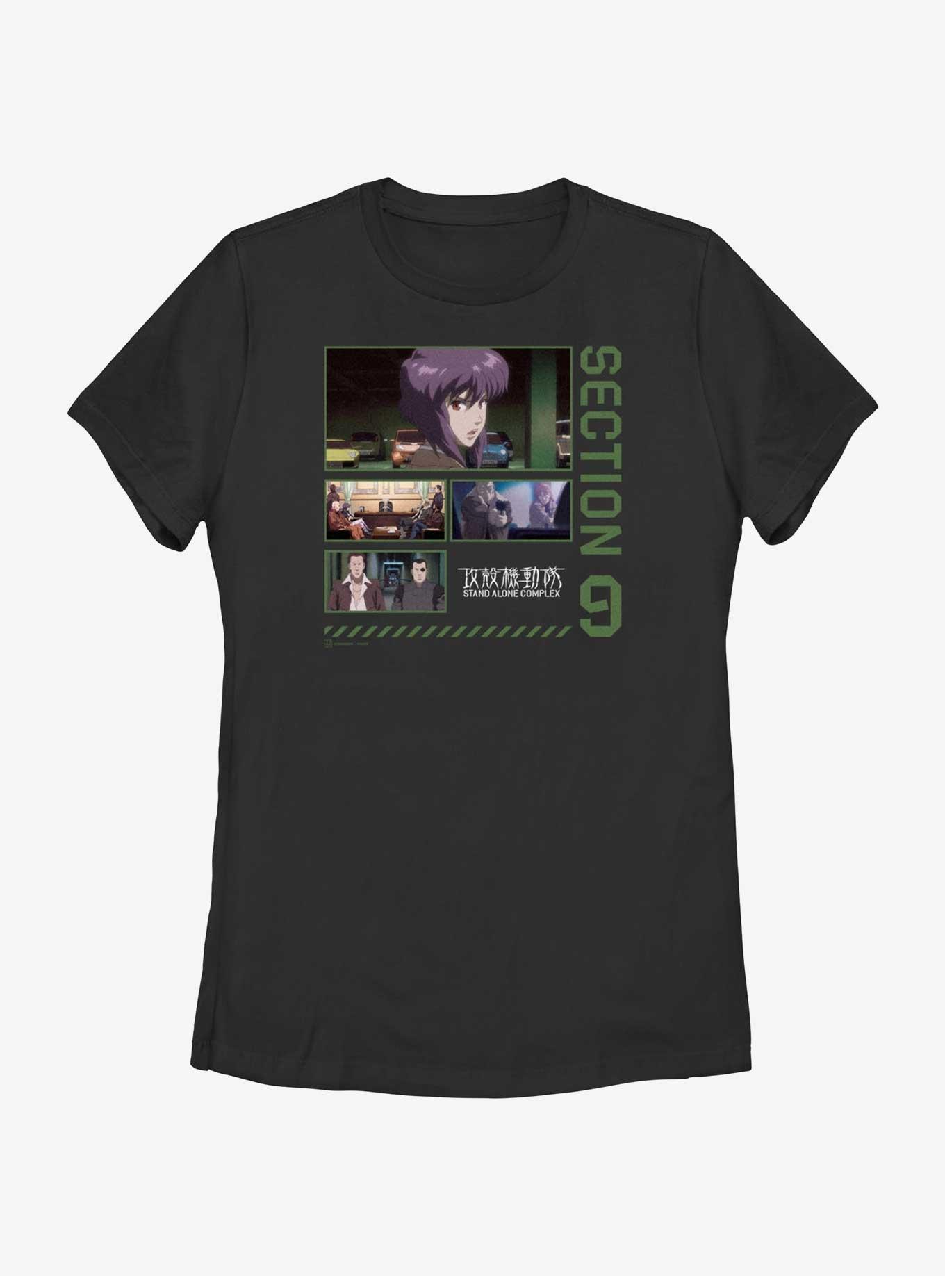 Ghost in the Shell Section 9 Collage Womens T-Shirt, , hi-res