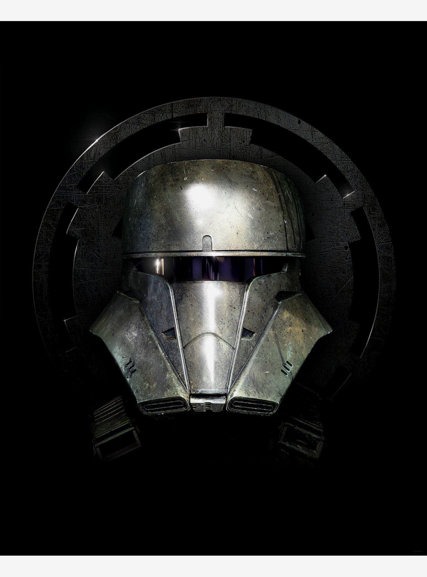 Star Wars The Mandalorian Helmet Peel & Stick Wallpaper Mural, , hi-res
