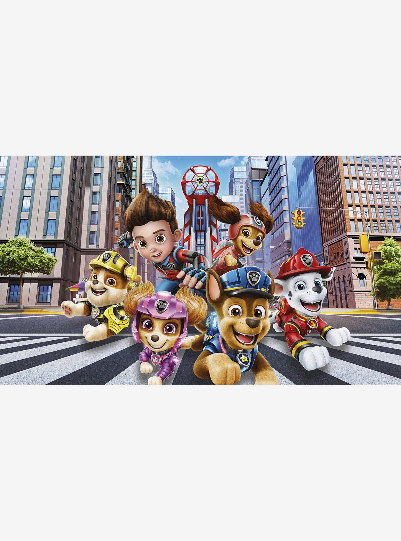 Paw Patrol The Movie Peel & Stick Mural, , hi-res