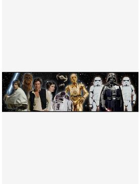 Star Wars Characters Red Peel & Stick Wallpaper Border, , hi-res