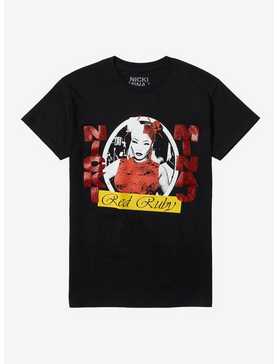 Nicki Minaj Red Ruby Da Sleeze Glitter Boyfriend Fit Girls T-Shirt, , hi-res