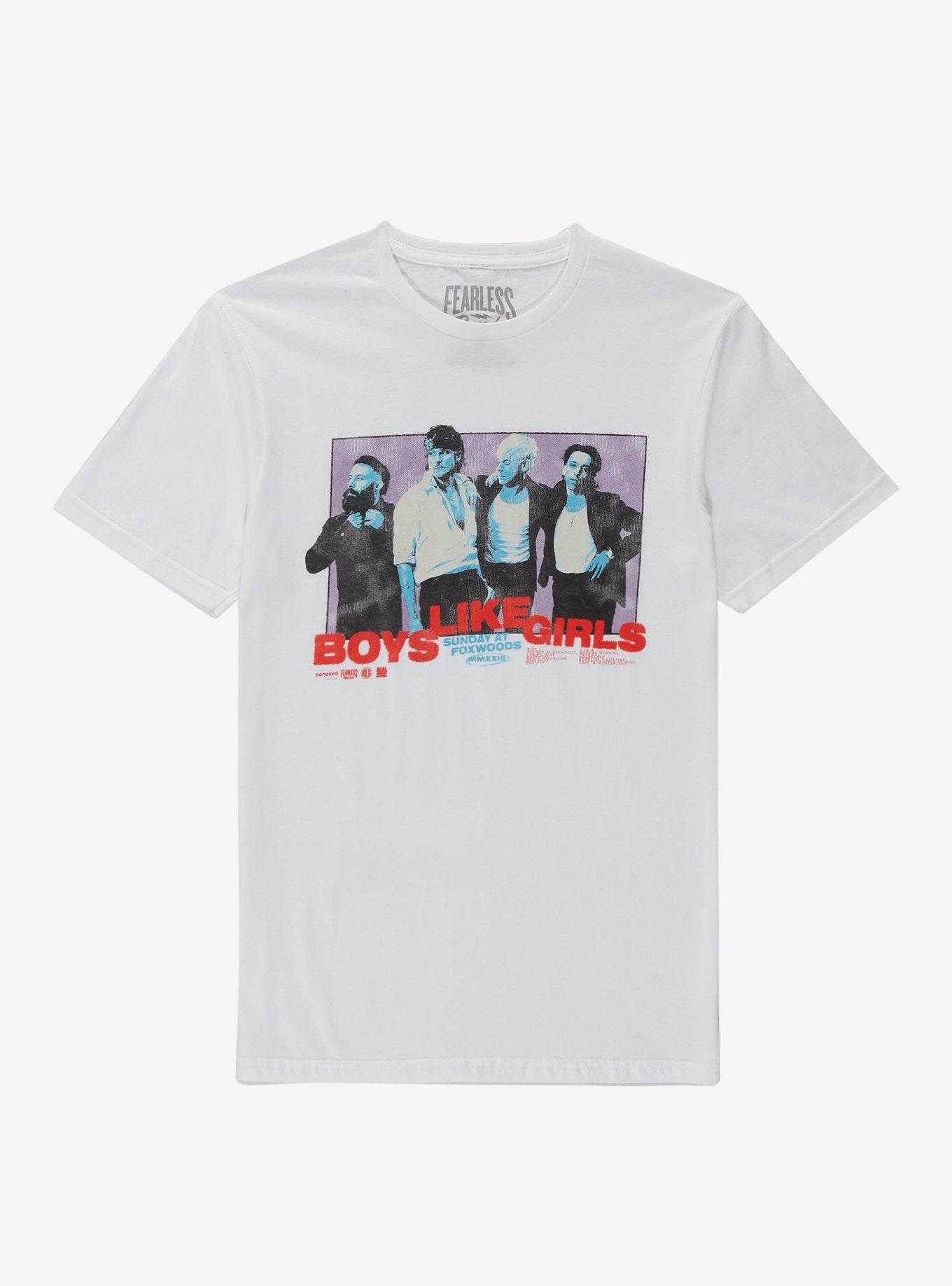 Boys Like Girls Group Boyfriend Fit Girls T-Shirt, , hi-res