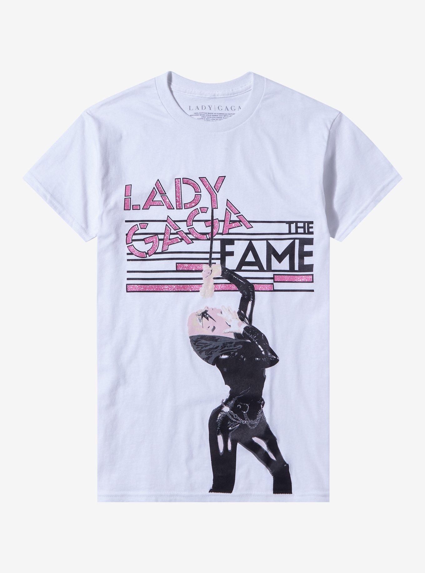 Lady Gaga The Fame Boyfriend Fit Girls T-Shirt