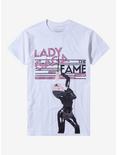 Lady Gaga The Fame Boyfriend Fit Girls T-Shirt, BRIGHT WHITE, hi-res