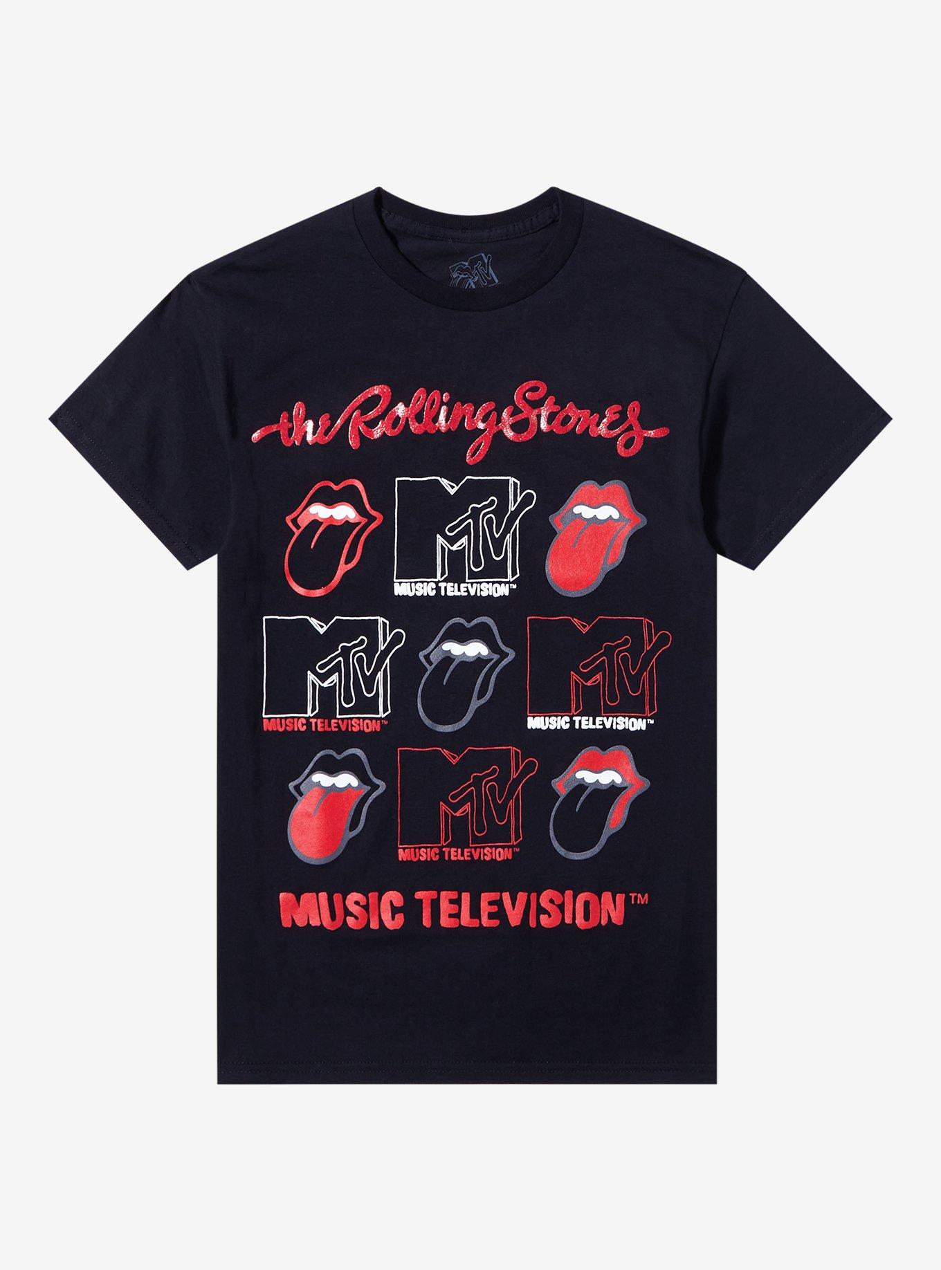  Official The Rolling Stones Exclusive Prism Heart Sweatshirt :  Clothing, Shoes & Jewelry