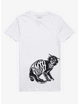 Bring Me The Horizon Black Cat Boyfriend Fit Girls T-Shirt, , hi-res