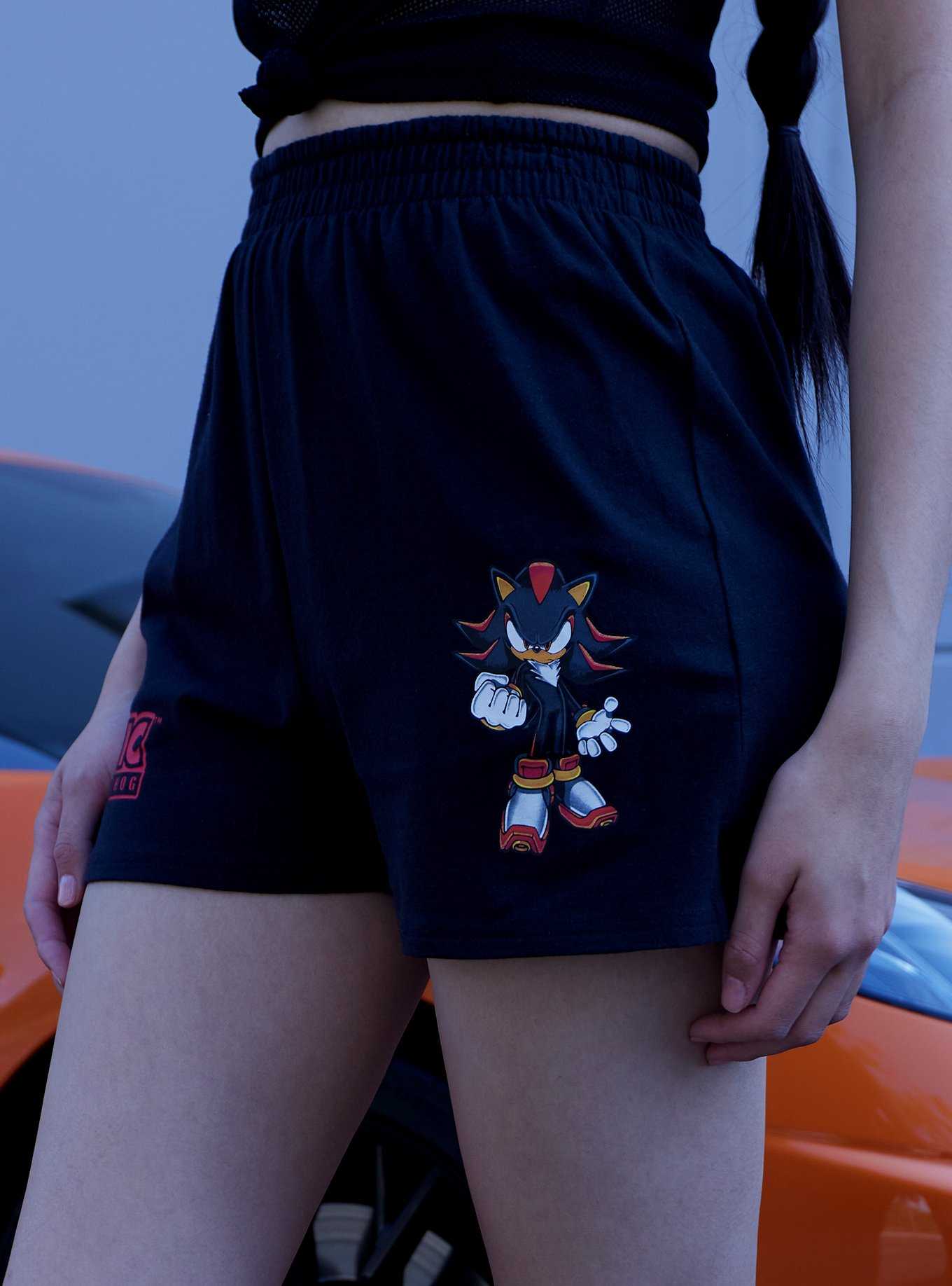 Sonic The Hedgehog Shadow Girls Lounge Shorts, , hi-res