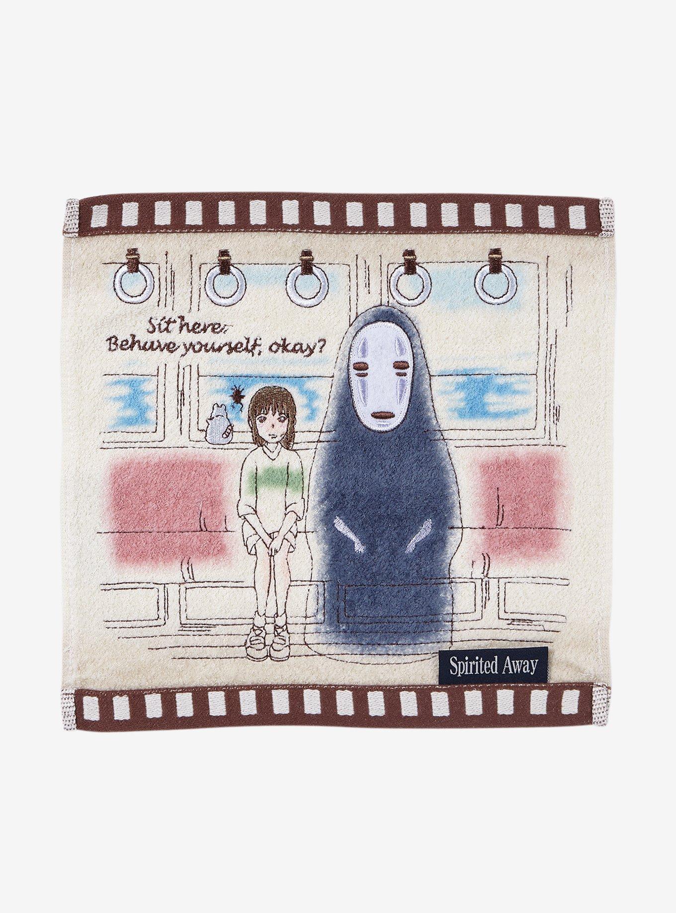 Studio Ghibli Spirited Away Chihiro & No-Face Washcloth, , hi-res