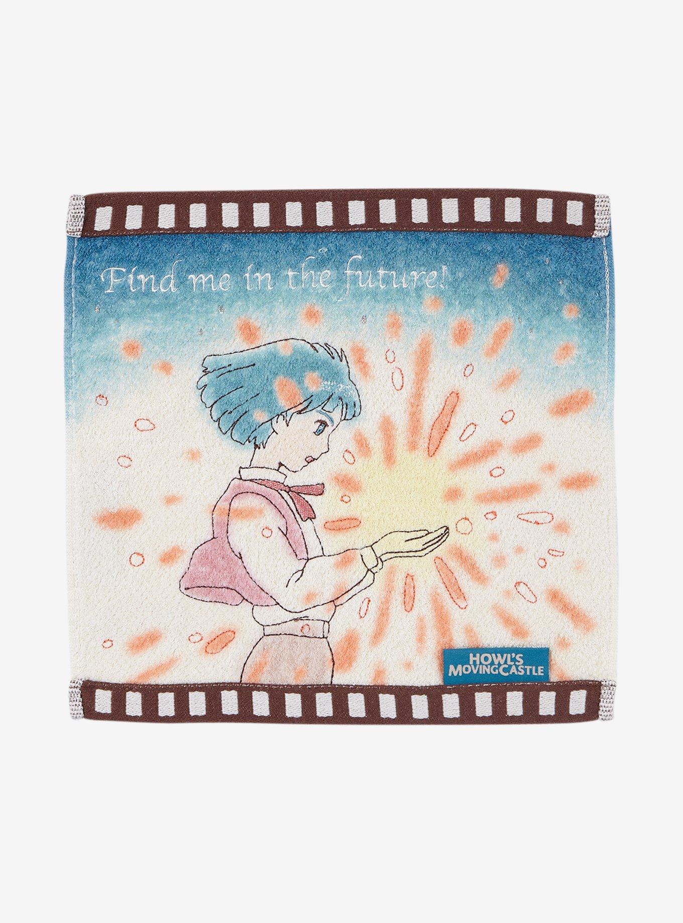 Studio Ghibli Howl's Moving Castle Howl Portrait Washcloth, , hi-res