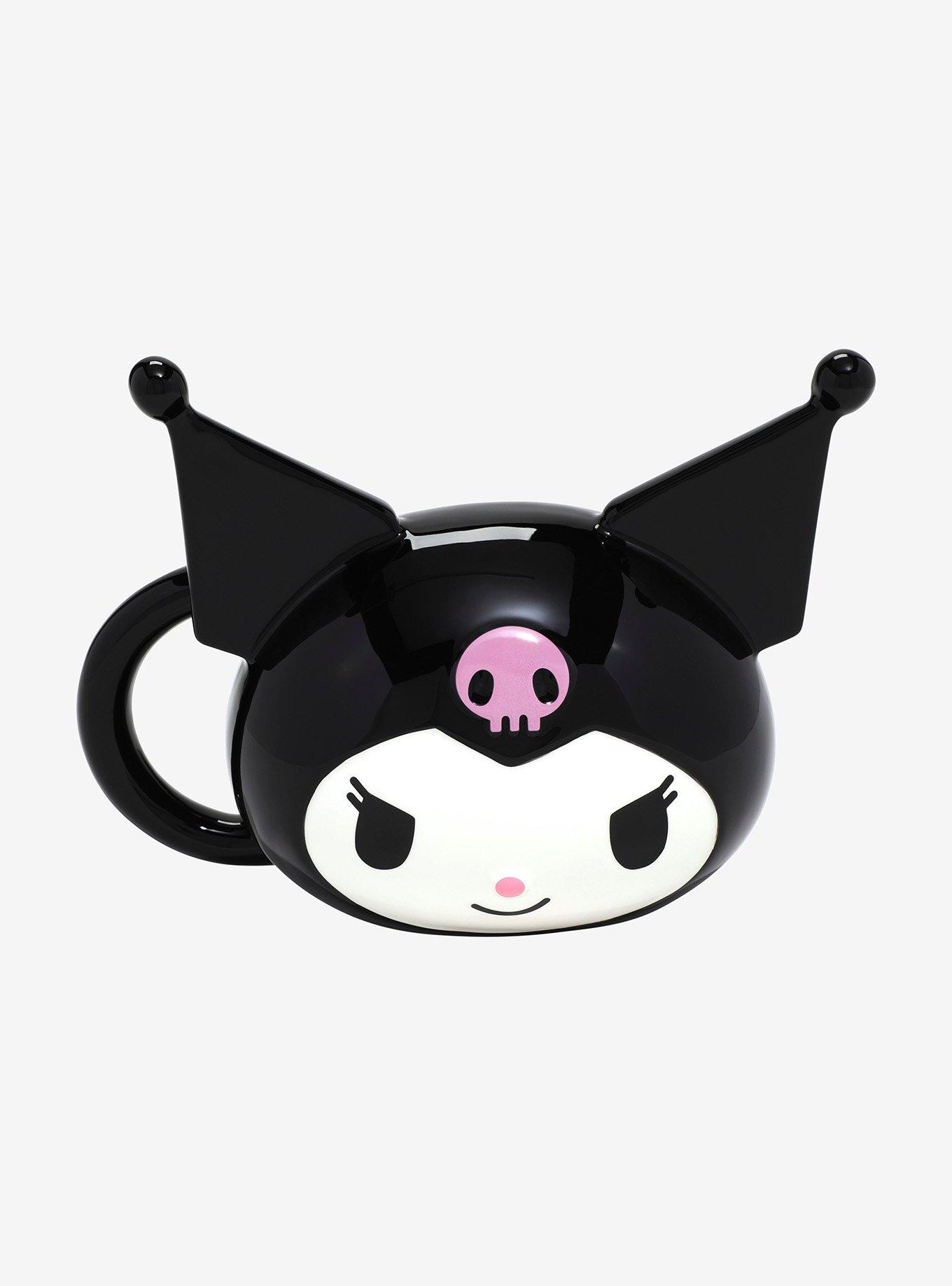 Sanrio Kuromi Figural Face Mug, , hi-res