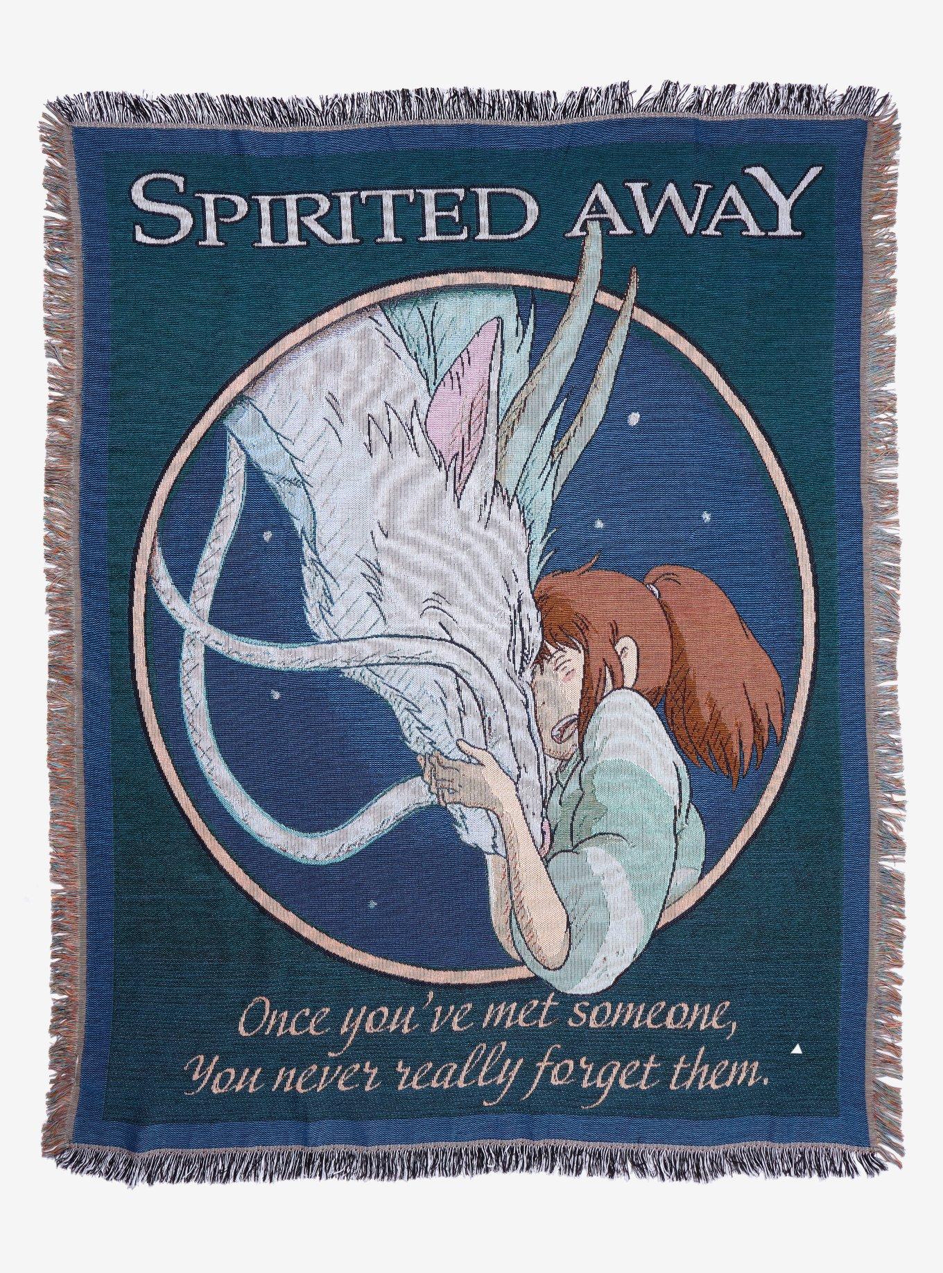 Studio Ghibli Spirited Away Chihiro and Haku Tapestry Throw BoxLunch Exclusive BoxLunch