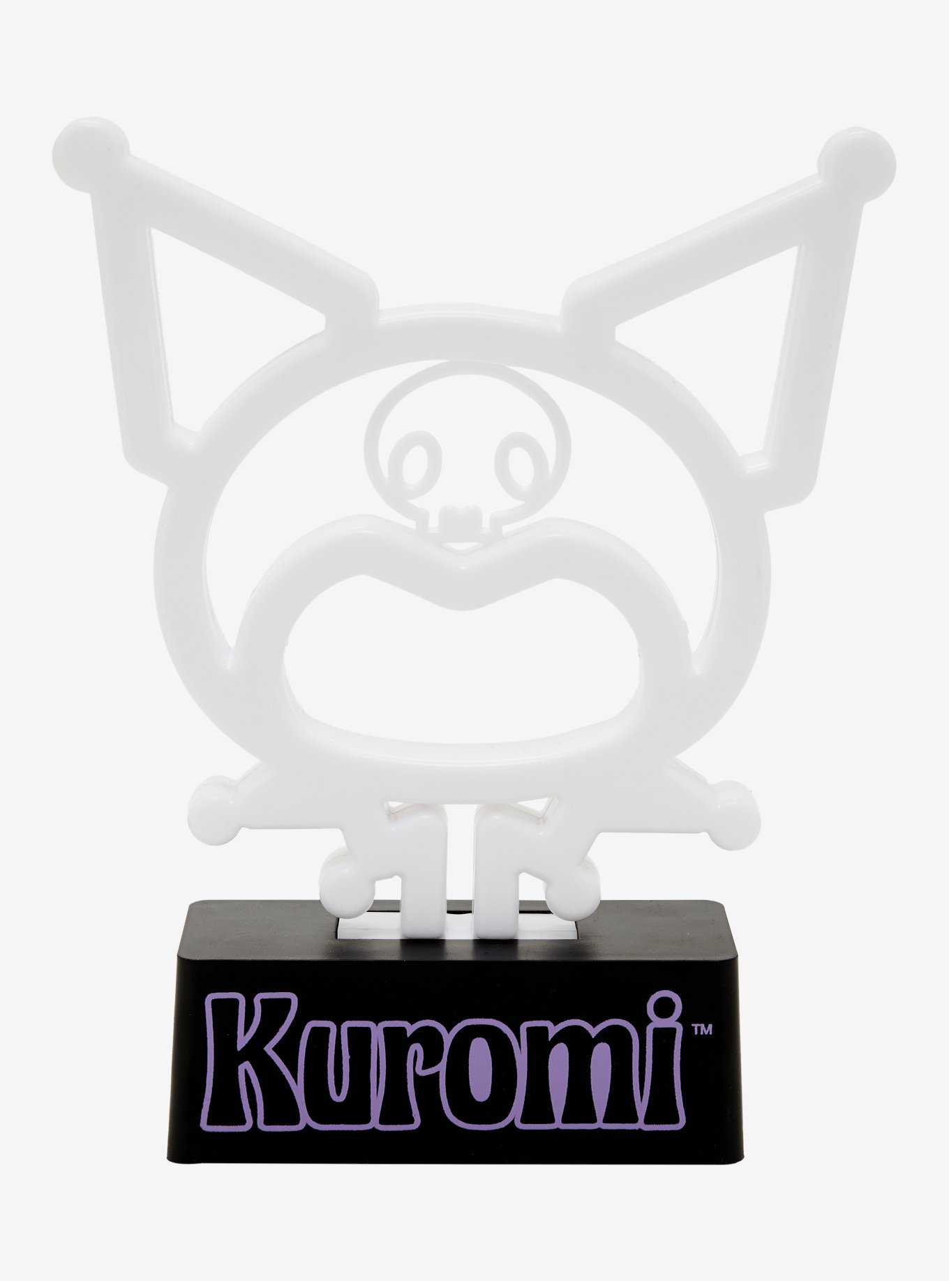 Sanrio Kuromi Silhouette Neon Desk Lamp, , hi-res