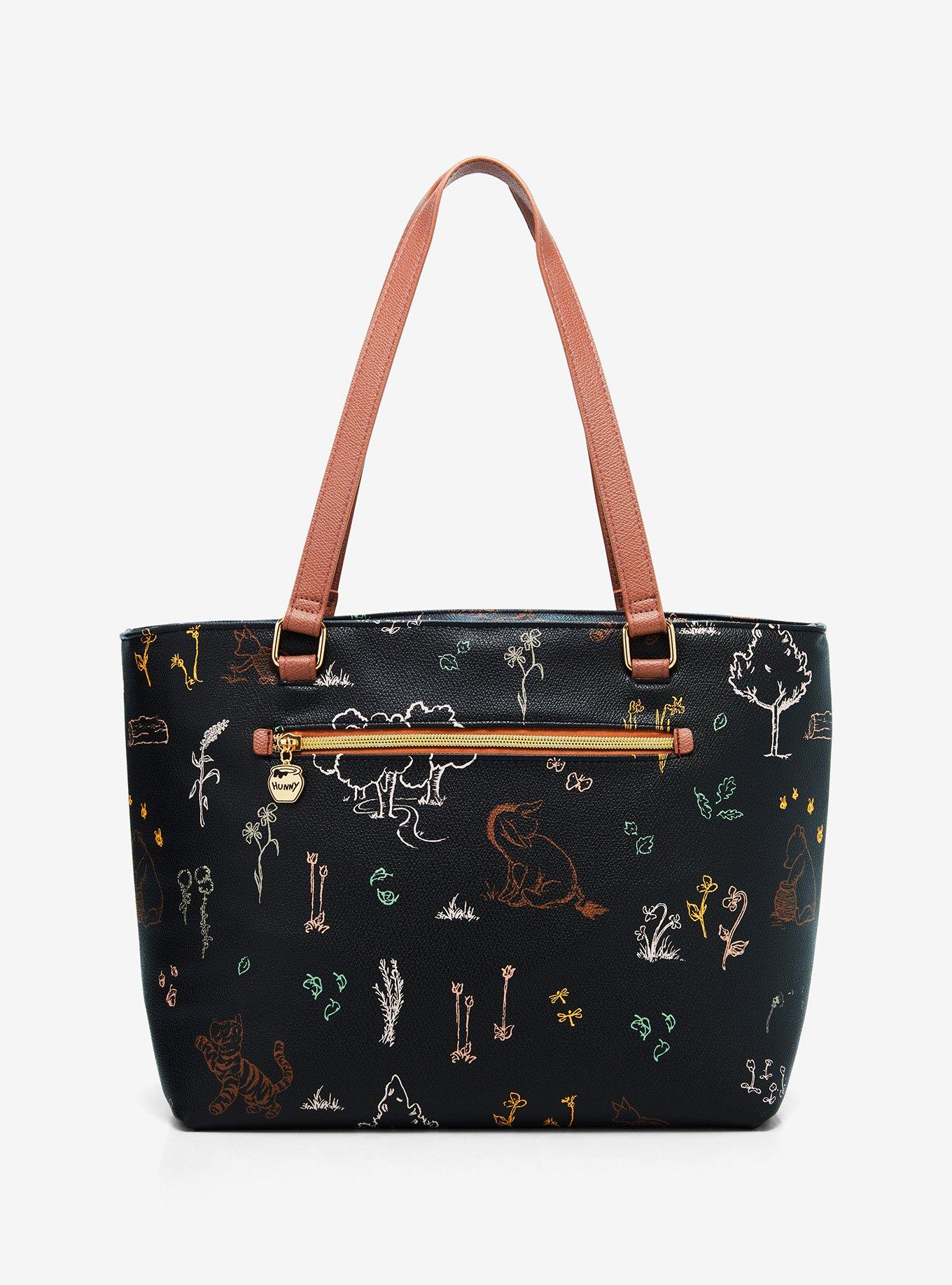 Disney Winnie the Pooh Allover Print Cooler Lunch Bag, , hi-res