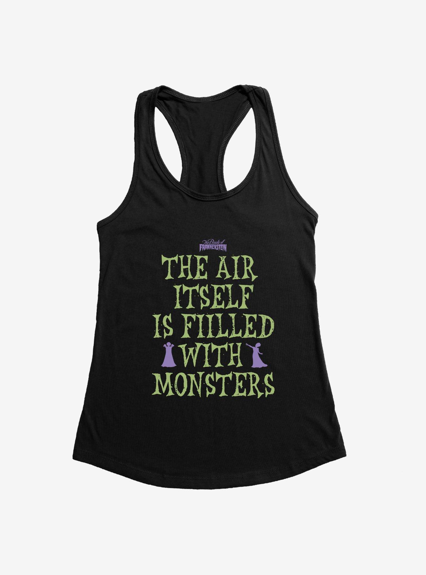 Bride Of Frankenstein Air Filled With Monsters Girls Tank, , hi-res