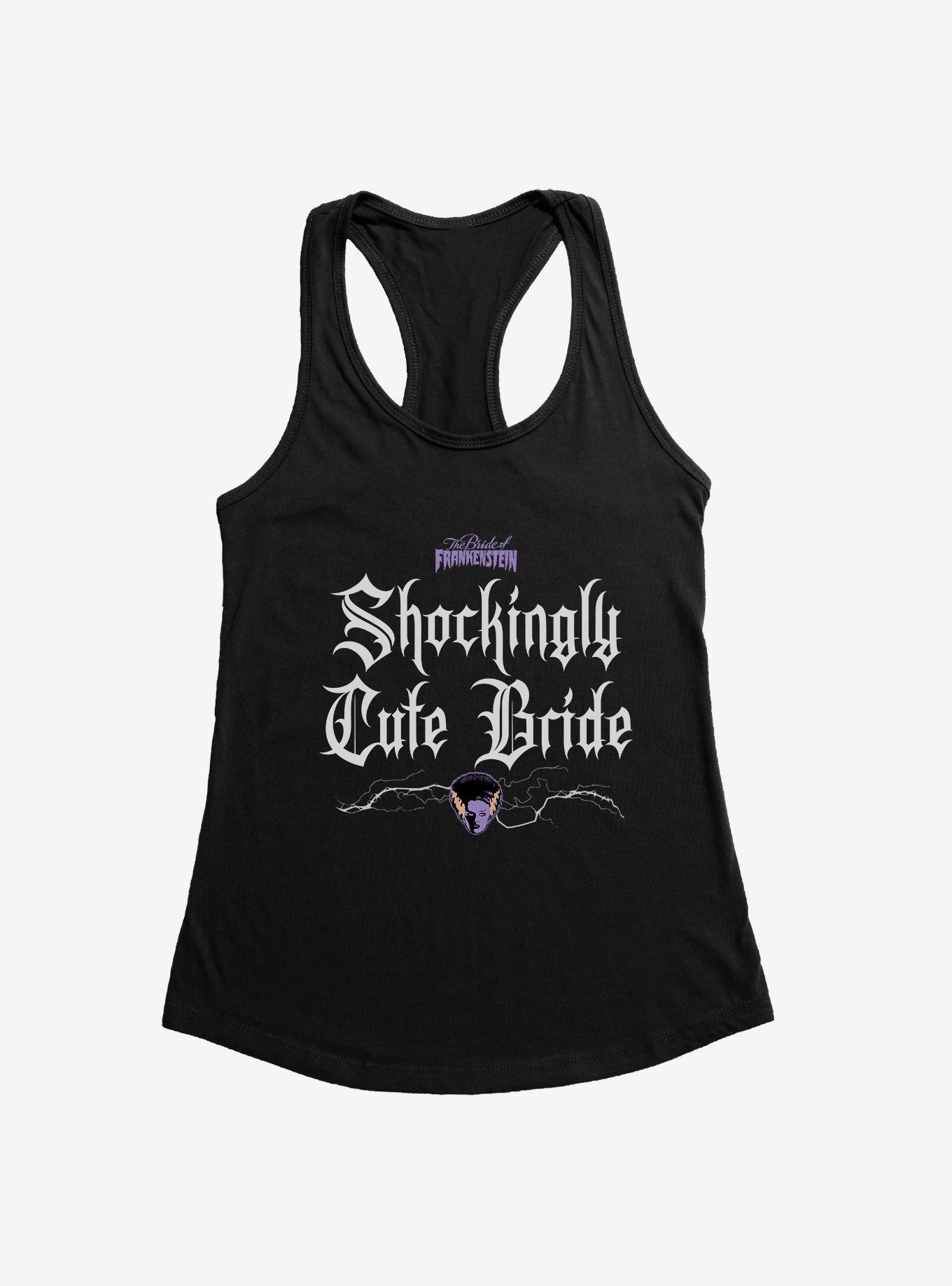 Bride Of Frankenstein Shockingly Cute Bride Girls Tank