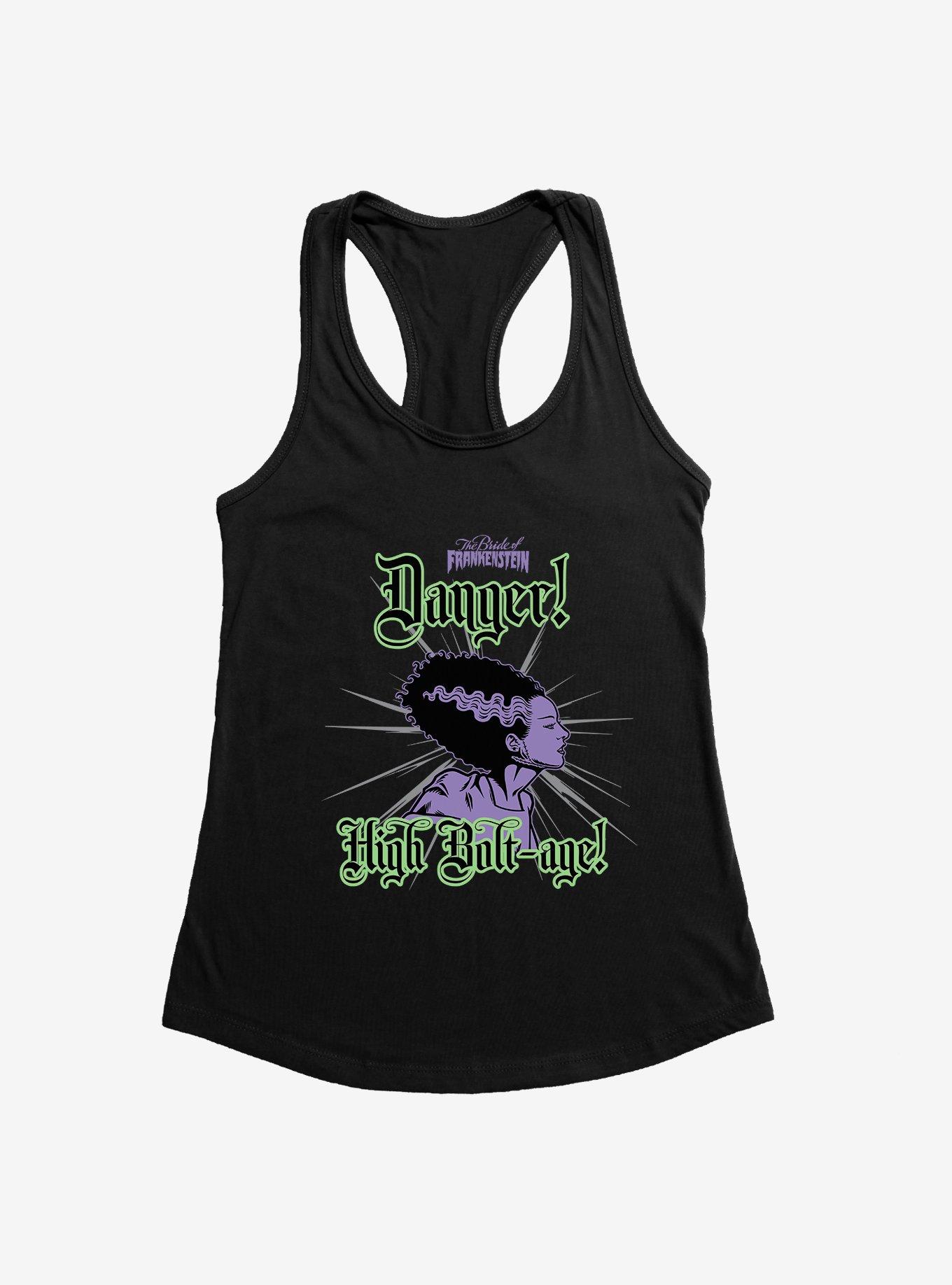 Bride Of Frankenstein Danger High Bolt-age Girls Tank, , hi-res