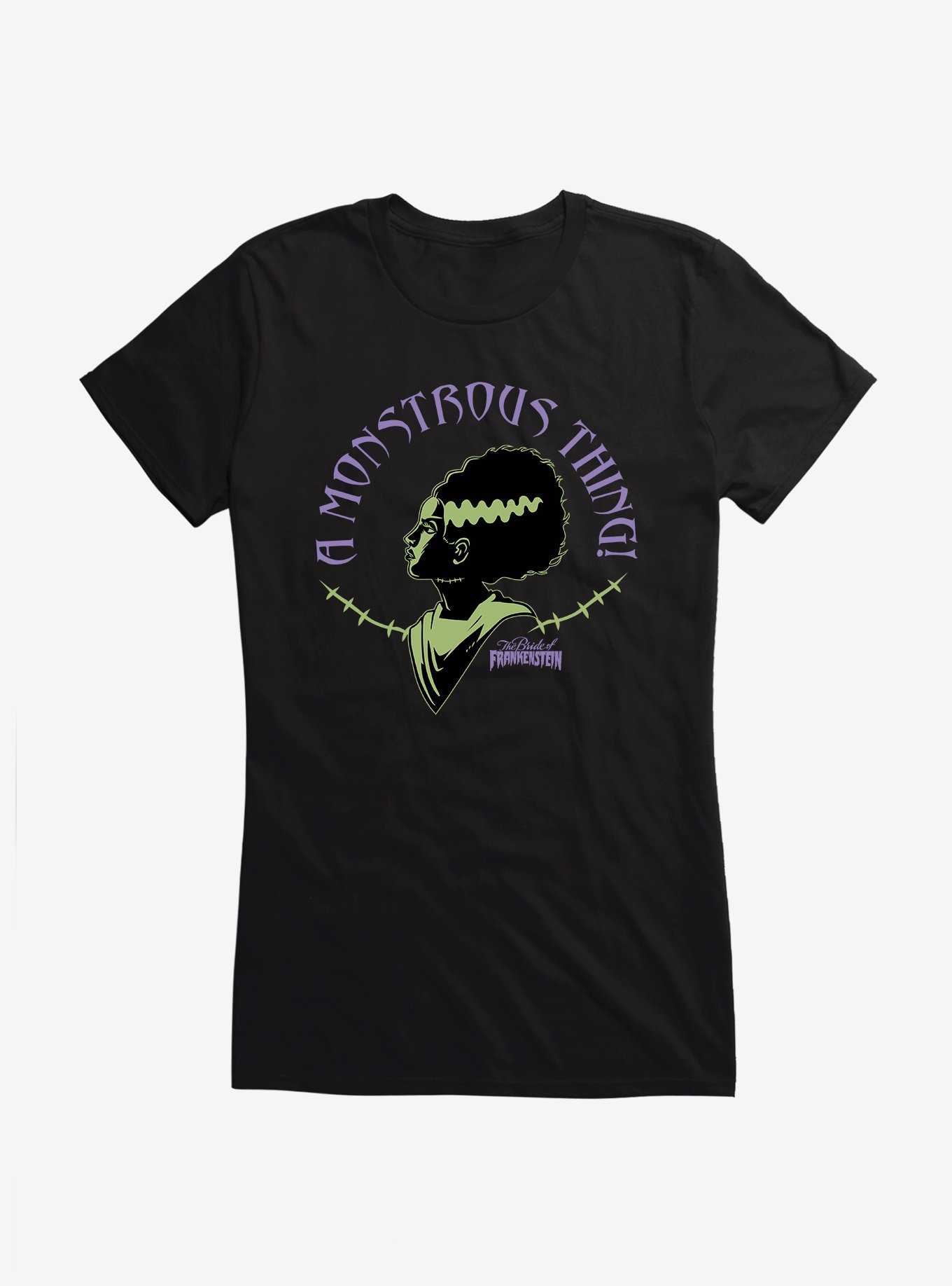 Bride Of Frankenstein A Monstrous Thing Girls T-Shirt, , hi-res