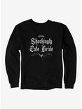 Bride Of Frankenstein Shockingly Cute Bride Sweatshirt, BLACK, hi-res