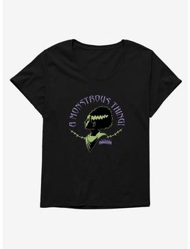 Bride Of Frankenstein A Monstrous Thing Girls T-Shirt Plus Size, , hi-res