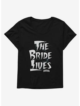 Bride Of Frankenstein The Bride Lives Girls T-Shirt Plus Size, , hi-res